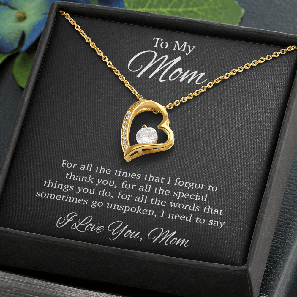 To My Mom Necklace, Gift For Mom From Daughter, Mother's Day Gifts 5_4