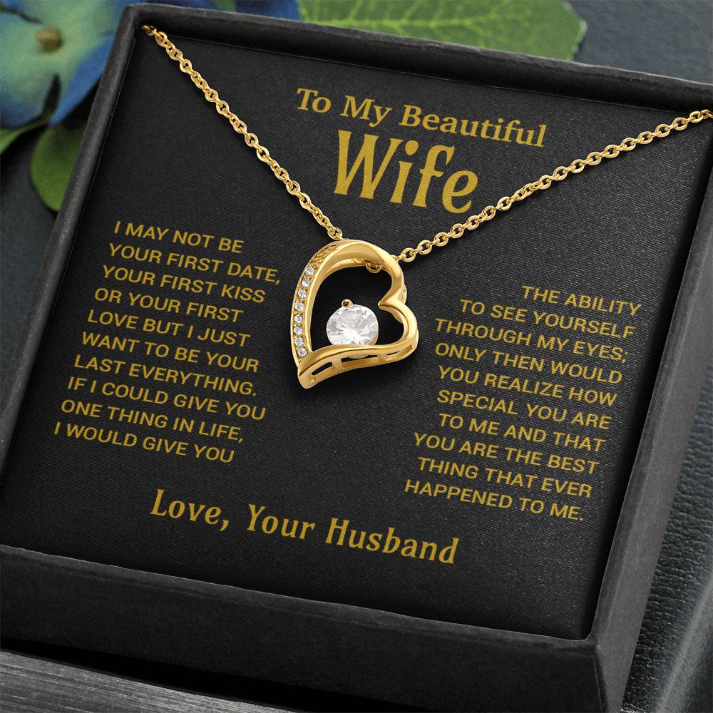 To My Wife Necklace, Christmas Gifts For Women, Anniversary Gift For Wife 14_11