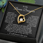 To My Bonus Daughter Necklace, Gift for Bonus Daughter, Step Daughter Birthday 23_11_Black