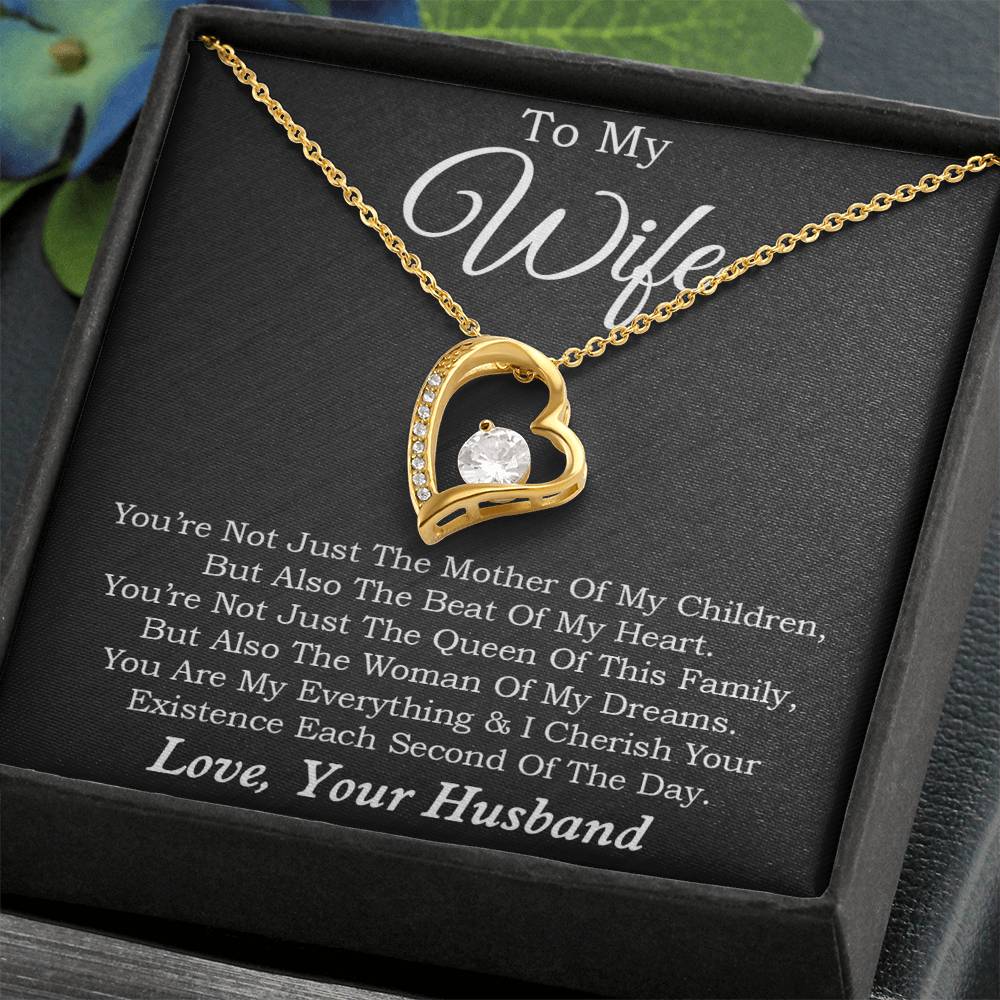 To My Wife Necklace, Mother's Day Gift from Husband, Wife Birthday Gift 23_2