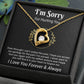I'm Sorry Necklace Gifts, Apology Gifts For Her, Forgiveness Gift, Wife Gift 7_8