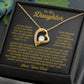 To My Daughter Necklace, Daughter Father Necklace, Daughter Gift From Dad 1_8_Gold
