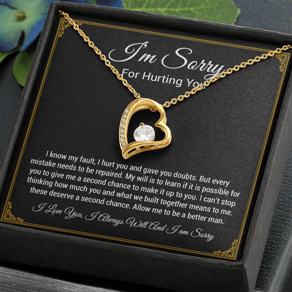 I'm Sorry Necklace Gifts, Apology Gifts For Her, Forgiveness Gift, Wife Gift 16_4