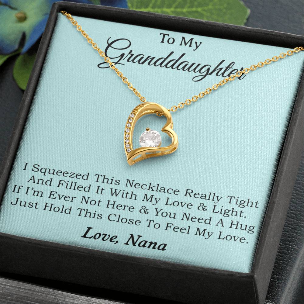 To My Granddaughter Necklace, Granddaughter Gift, Gifts for Granddaughters, Granddaughter Necklace 31_10