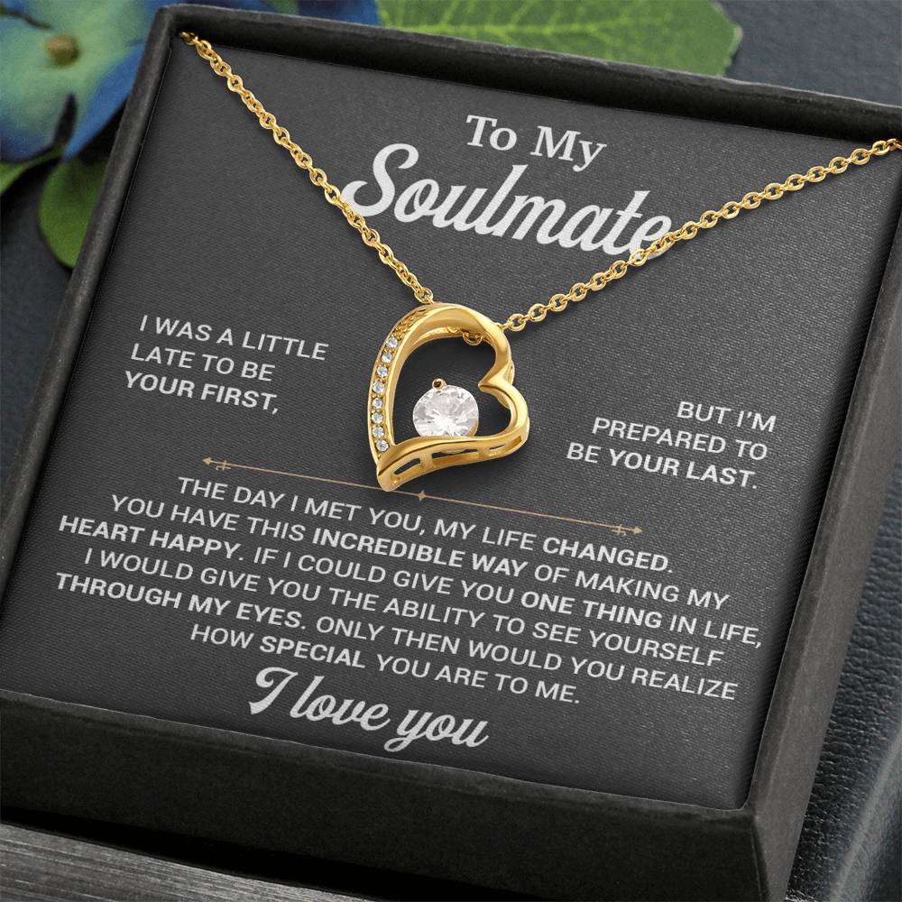 To My Soulmate Necklace, Soulmate Gift, Gift For Girlfriend, Christmas Gift 1_11