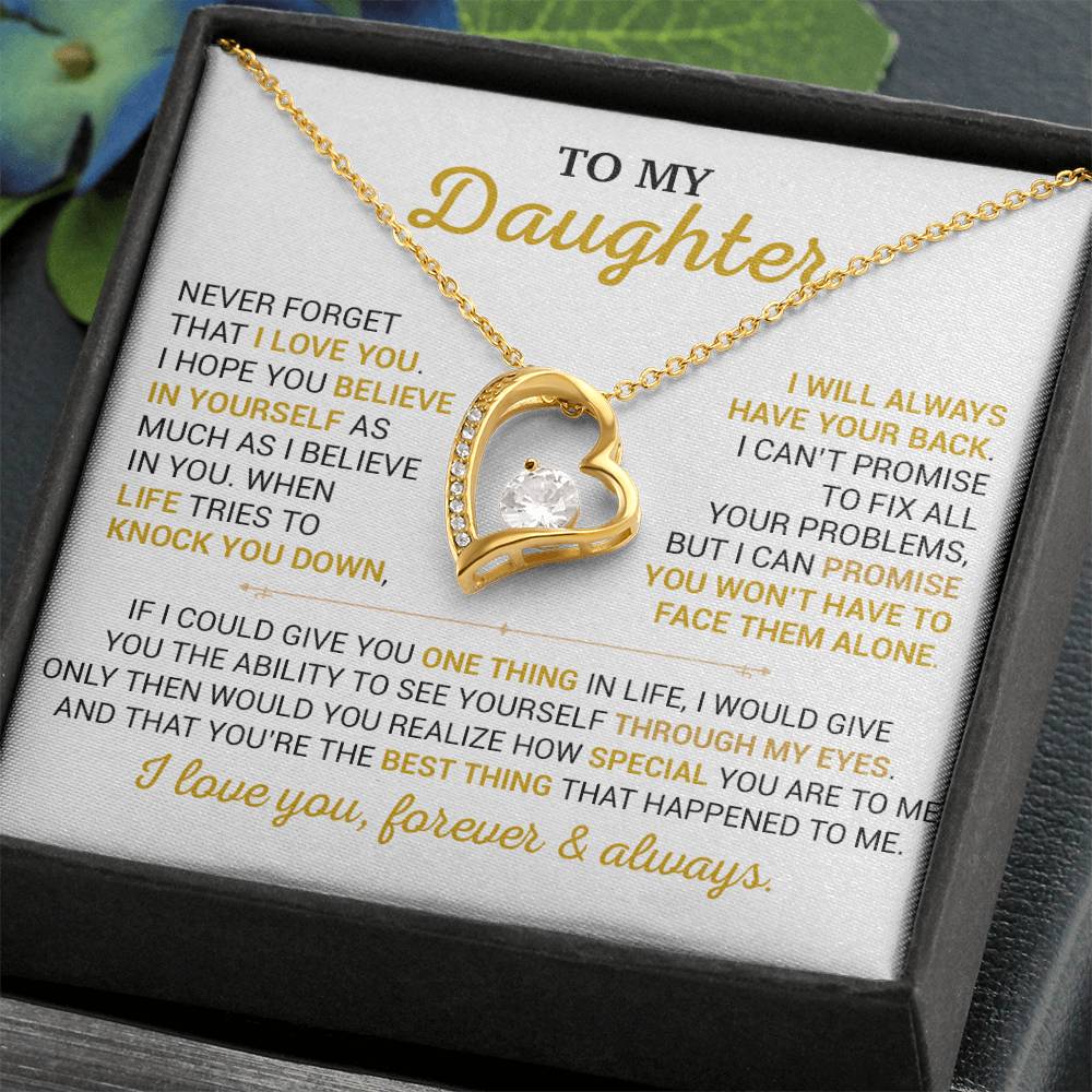 To My Daughter Necklace, Gift for Daughter from Dad,Daughter Father Necklace 10_9