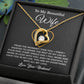 To My Wife Necklace, Gift For Wife, Anniversary Gift For Wife, Necklace For Wife 27_5_Black