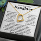 To My Daughter Necklace from Dad, Daughter Dad Necklace, Gifts for Daughter