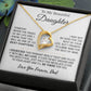 To My Daughter Necklace, Daughter Father Necklace, Daughter Gift From Dad 13_10