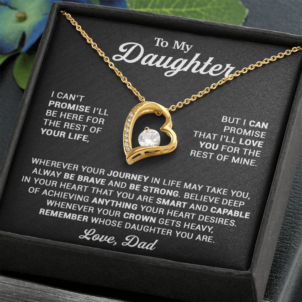 To My Daughter Necklace, Gift for Daughter from Dad, Daughter Father Necklace 12_4