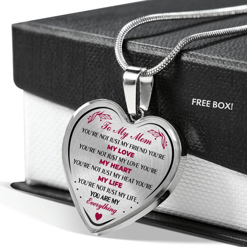 Mother daughter necklace Birthday Gift for Mom