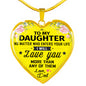 To My Daughter Necklace Birthday Gifts For Daughter From Daddy