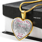 To My Granddaughter Necklace - Luxury Novelty Necklace from Grandpa