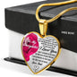 TO MY DAUGHTER NECKLACE - PERFECT AND MEANINGFUL GIFT FOR YOUR DAUGHTER!
