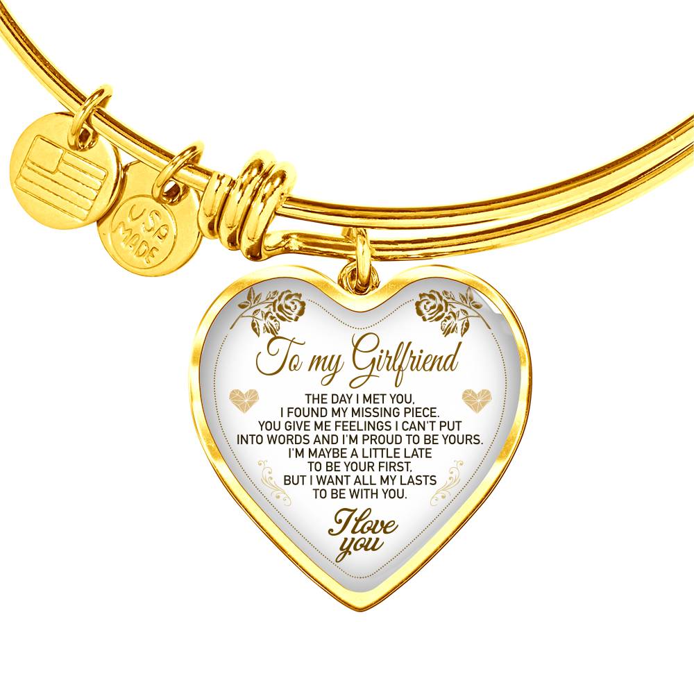 To My Girlfriend Necklace Best Gift For Girlfriend Birthday