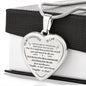 to My Daughter Engraved -in-Law - from Mother-in-Law-Luxury Necklace