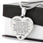To My Daughter Love Dad Engraved Necklace - Father And Daughter- From Daddy