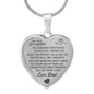 To My Daughter Love Dad Engraved Necklace - Father And Daughter- From Daddy