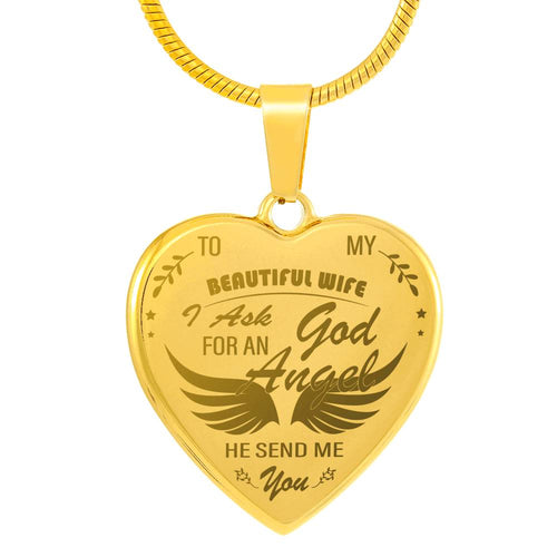 ROMOLO - to My Beautiful Wife Engraved - God Sent Me You