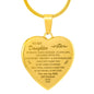to My Daughter Engraved Necklace Best Gift for Daughter from Daddy