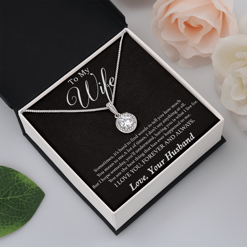 To My Wife Necklace, Gift For Wife, Anniversary Gift For Wife, Necklace For Wife