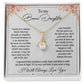To my bonus daughter necklace, bonus daughter necklace from stepdad necklace