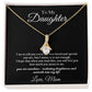 Daughter Necklaces From Mom Necklace