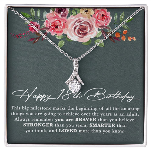 18th Birthday Gifts for Girls Necklace, 18 Year Old Birthday Gift, 18th Birthday