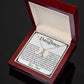 11To My Daughter Necklace, Gift for Daughter from Dad, Daughter Father Necklace