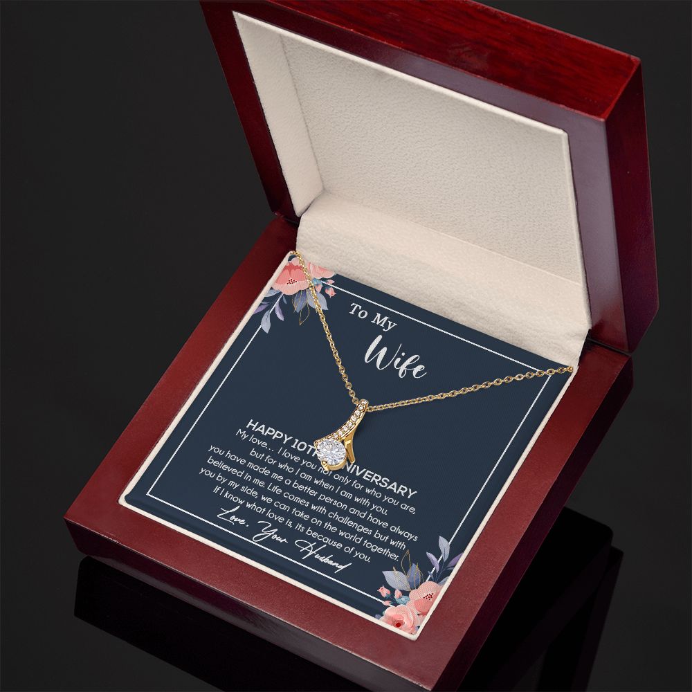 10th Anniversary Gift For Wife Necklace