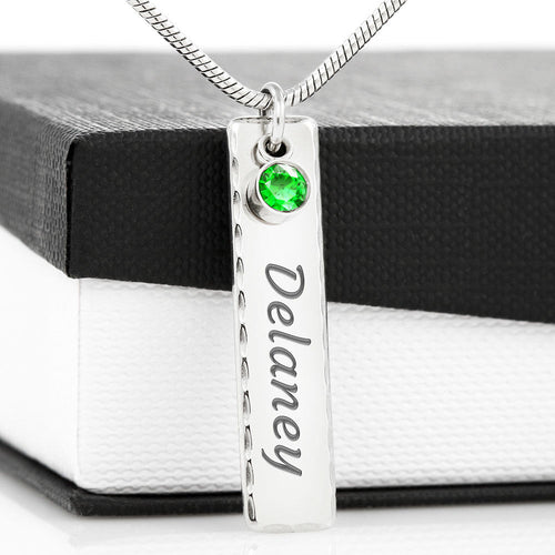 birthstone necklace