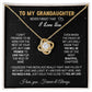 Granddaughter Necklace - Granddaughter Gifts From Grandpa Grandma