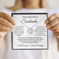 To My Beautiful Soulmate Necklace, Gift for Wife, Girlfriend, Anniversary Gift