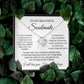 To My Beautiful Soulmate Necklace, Gift for Wife, Girlfriend, Anniversary Gift