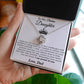To My Badass Daughter Necklace From Dad, Badass Daughter Necklace Birthday Gift