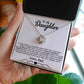 11To My Daughter Necklace, Gift for Daughter from Dad, Daughter Father Necklace
