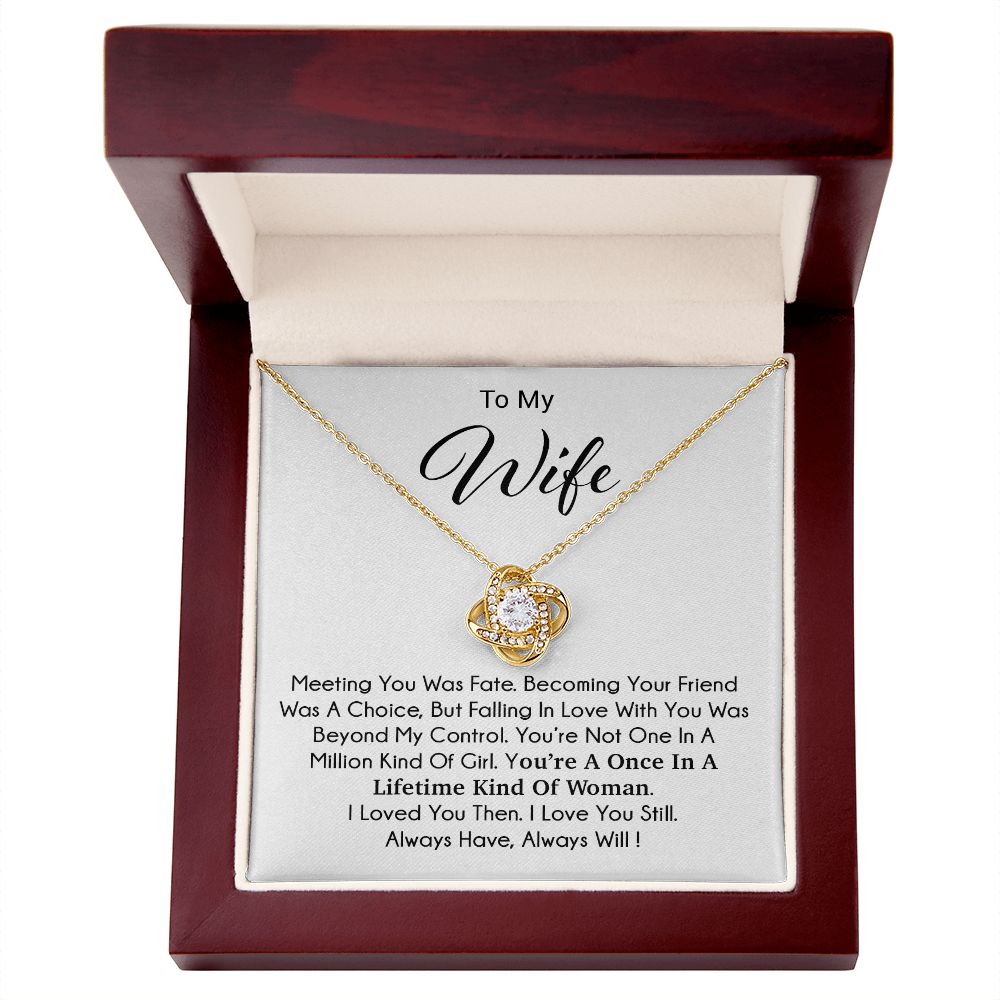 To My Wife Necklace, Gift For Wife, Wife Birthday Gift, Christmas Gifts For Wife