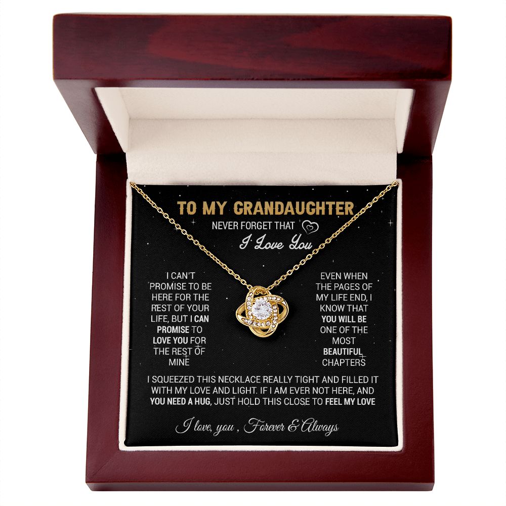Granddaughter Necklace - Granddaughter Gifts From Grandpa Grandma