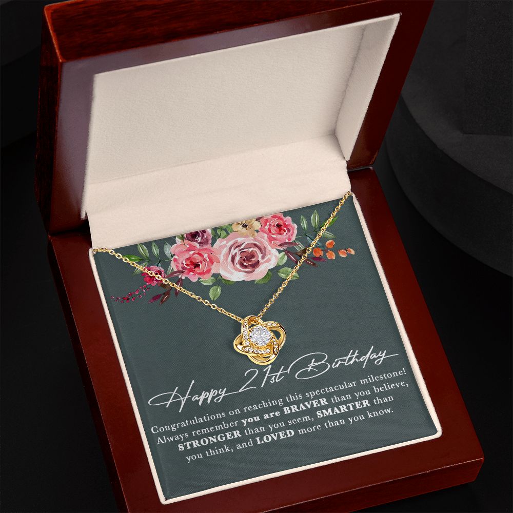 21st Birthday Gift For Her Necklace, Daughter 21st Birthday, 21st Birthday Gift