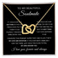 To My Beautiful Soulmate Necklace, Gift for Wife, Girlfriend, Anniversary Gift