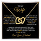 88To My Wife Necklace, Gift For Wife, Anniversary Gift For Wife, Necklace For Wife