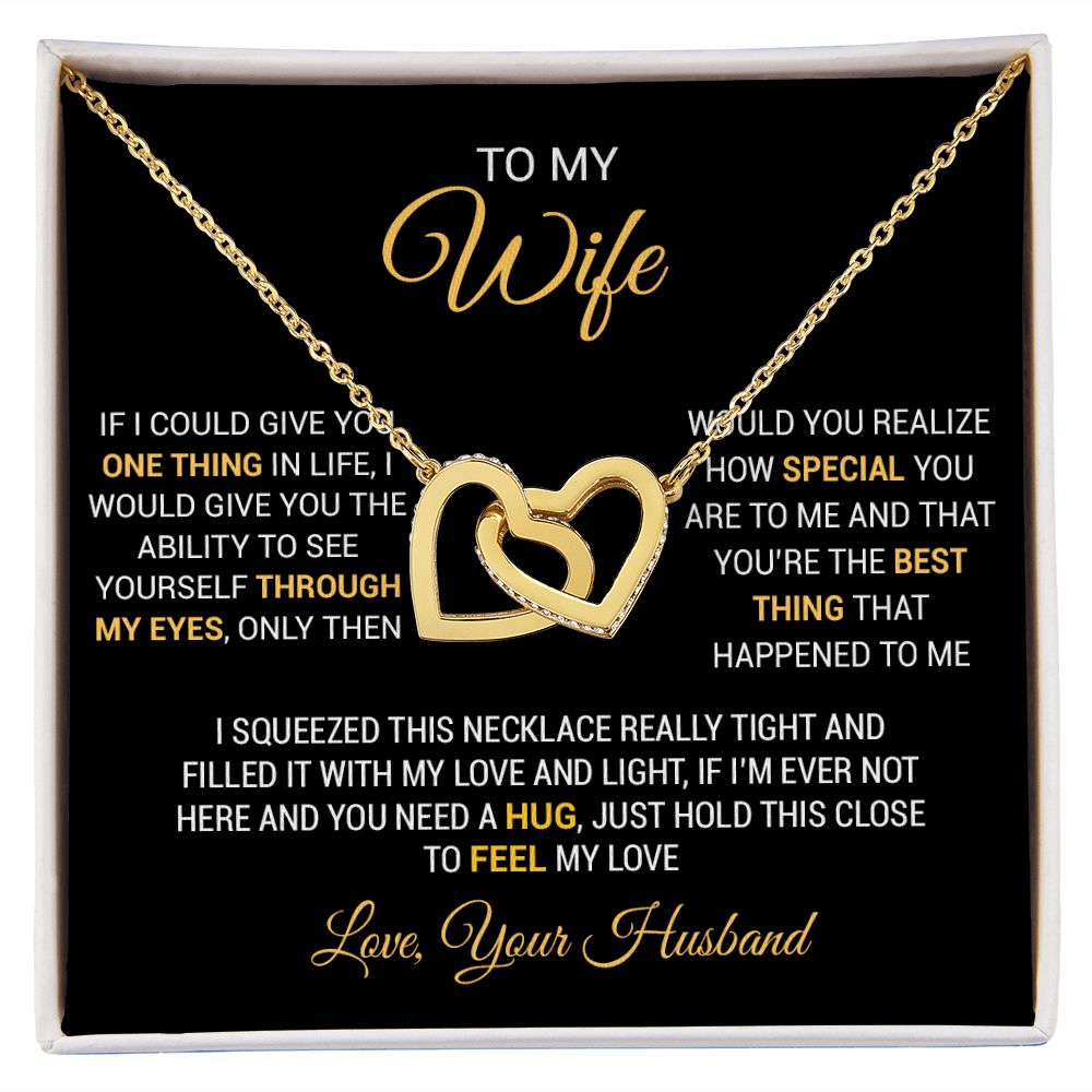 88To My Wife Necklace, Gift For Wife, Anniversary Gift For Wife, Necklace For Wife