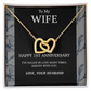 1 Year Anniversary Gift For Wife Necklace, Year Anniversary Gifts,1 Year Wedding