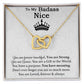 To My Badass Niece Necklace, Birthday Gift, Graduation Gift, Grad Gift