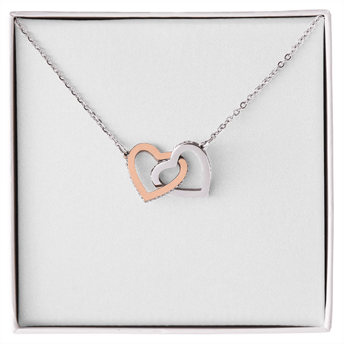 To My Daughter Necklace From Mom