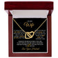 88To My Wife Necklace, Gift For Wife, Anniversary Gift For Wife, Necklace For Wife