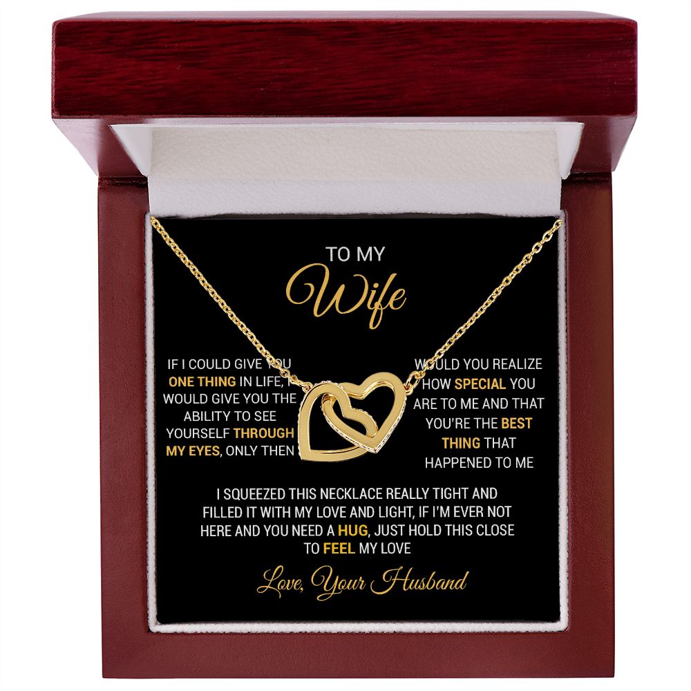 88To My Wife Necklace, Gift For Wife, Anniversary Gift For Wife, Necklace For Wife