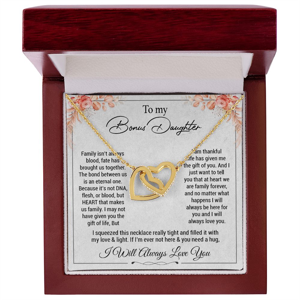 To my bonus daughter necklace