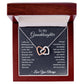 Granddaughter Necklace - Granddaughter Gifts From Grandpa Grandma