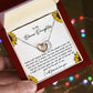 To my Bonus Daughter Necklace, Bonus Daughter, Step Daughter Gift
